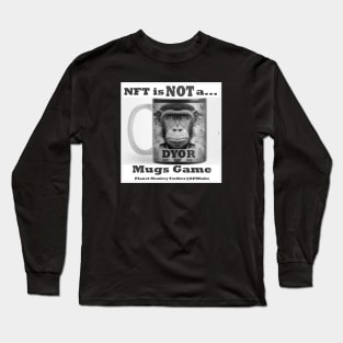 Funny Crypto NFT DYOR MEME Long Sleeve T-Shirt